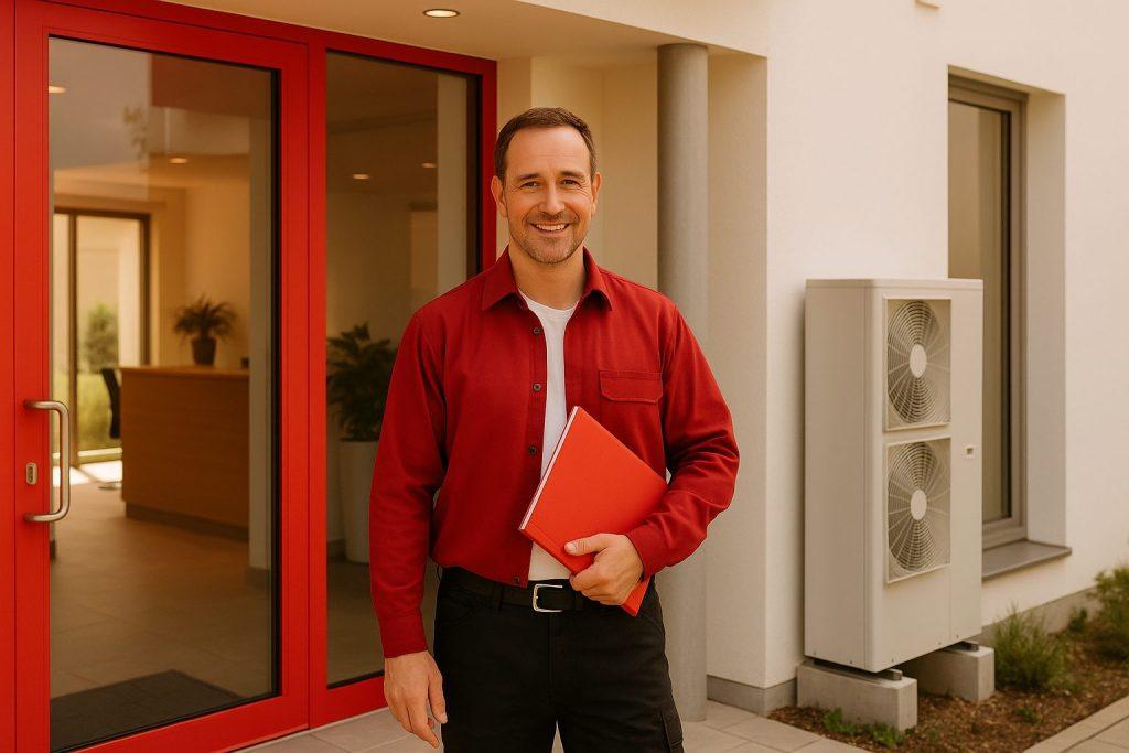 Professionelles foto repraesentativer in der Praxis bei Waldenburger Versicherung AG